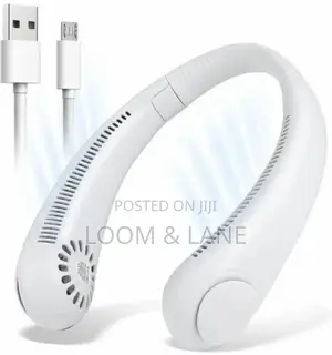 Vaneless Massage Hanging Neck Fan