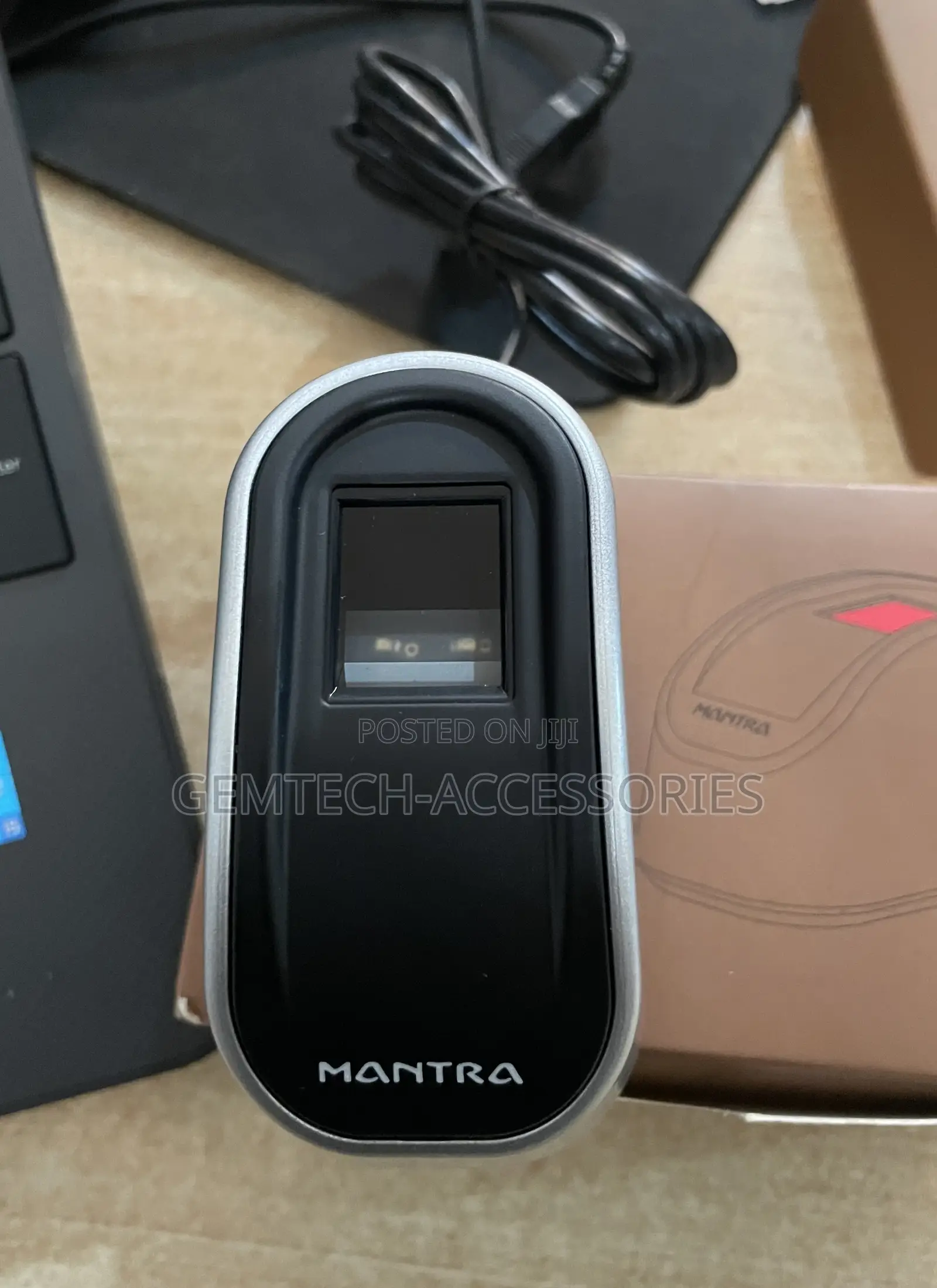 Mantra Mfs500 Advanced Optical Fingerprint Scanner.
