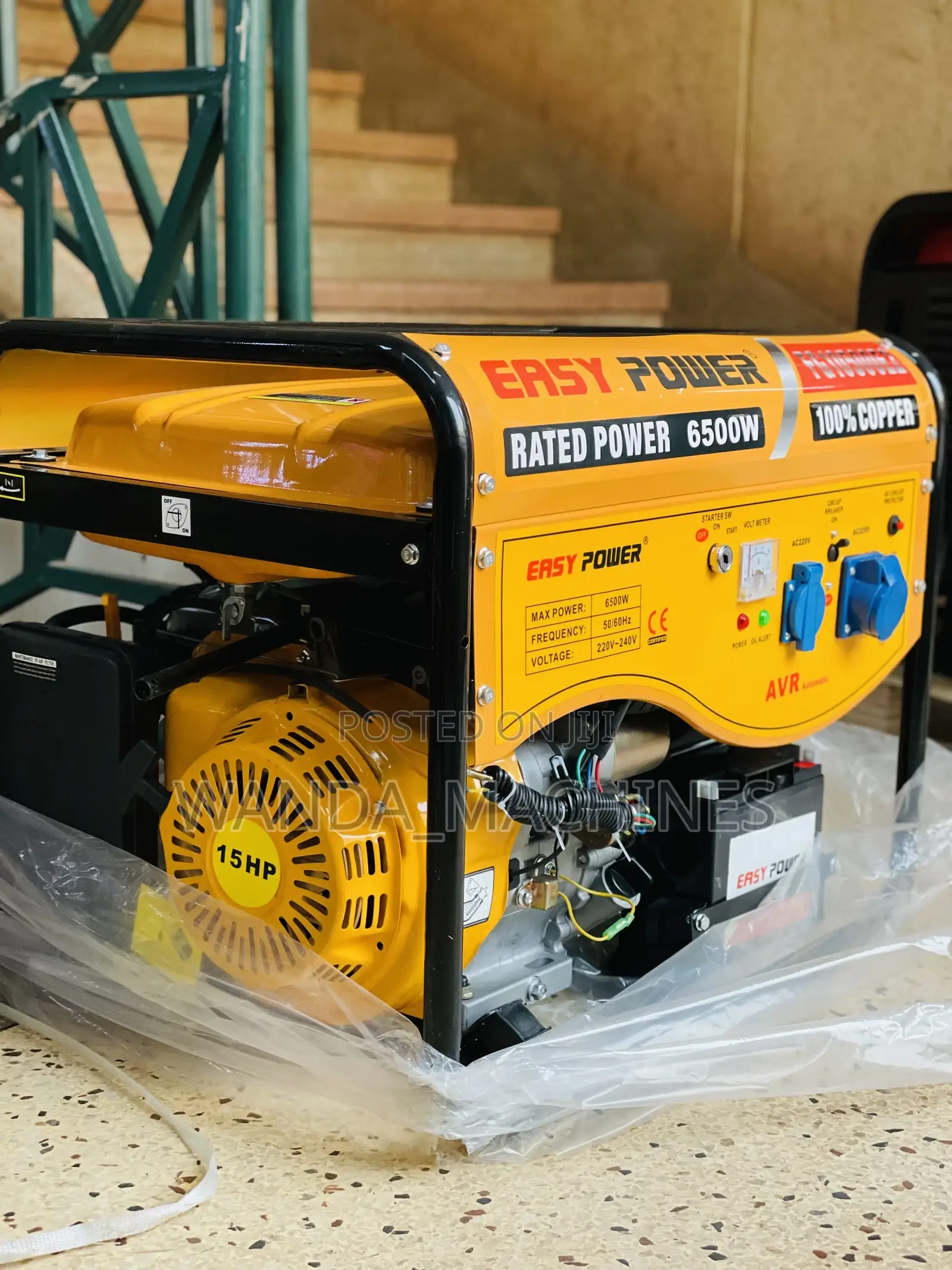 Gasoline Generator 6.5kw