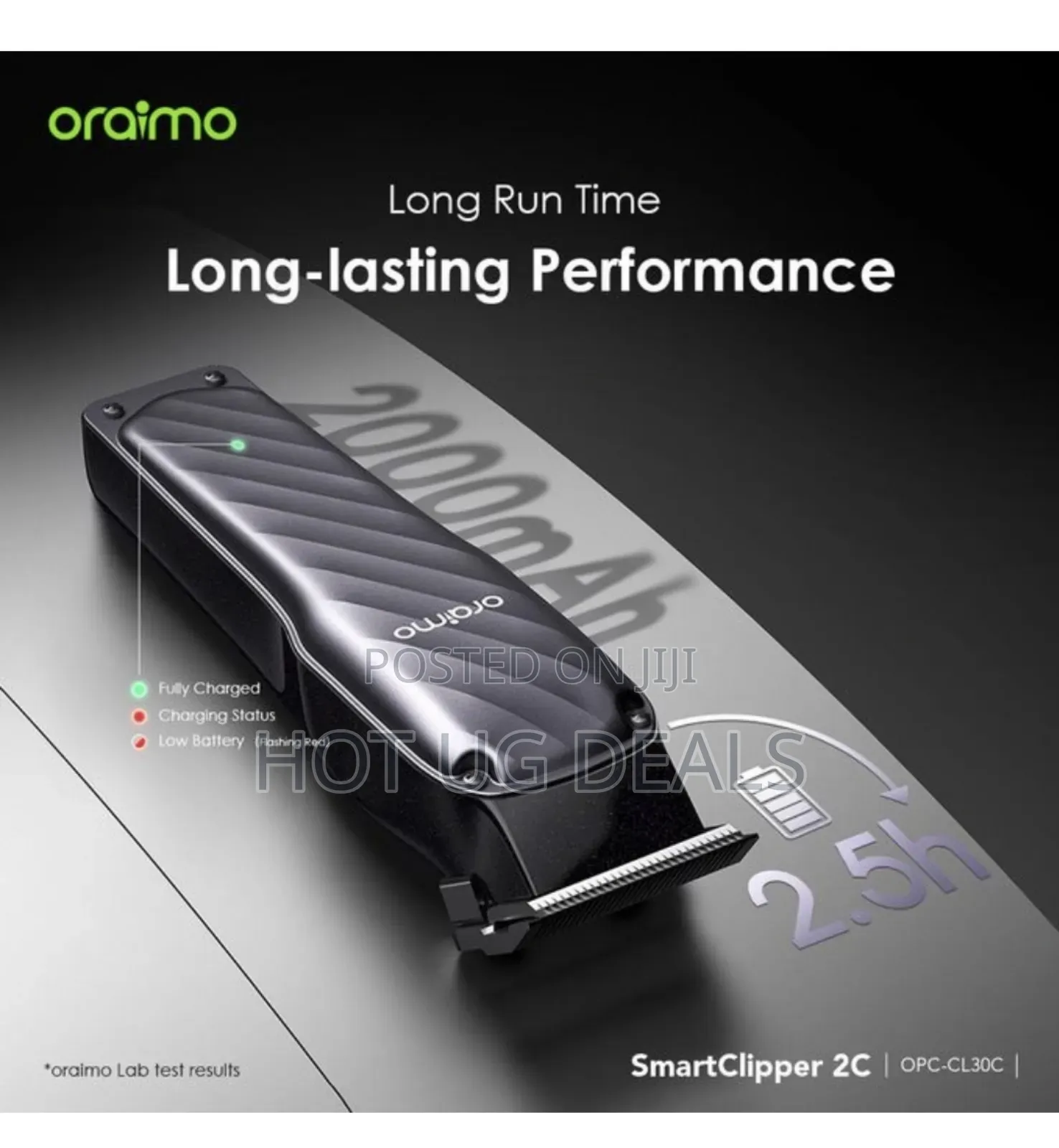 Oraimo Professional Hair Rechargeable Electric Clipper