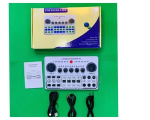 Portable Audio Mixer Live Sound Card