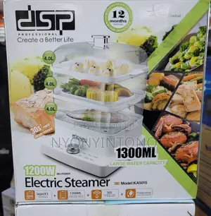 DSP 12liters 3 Tier Top-Quality Food Steamer