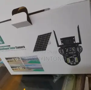 Solar Wireless Internet Ai Assisted Camera With Alarm