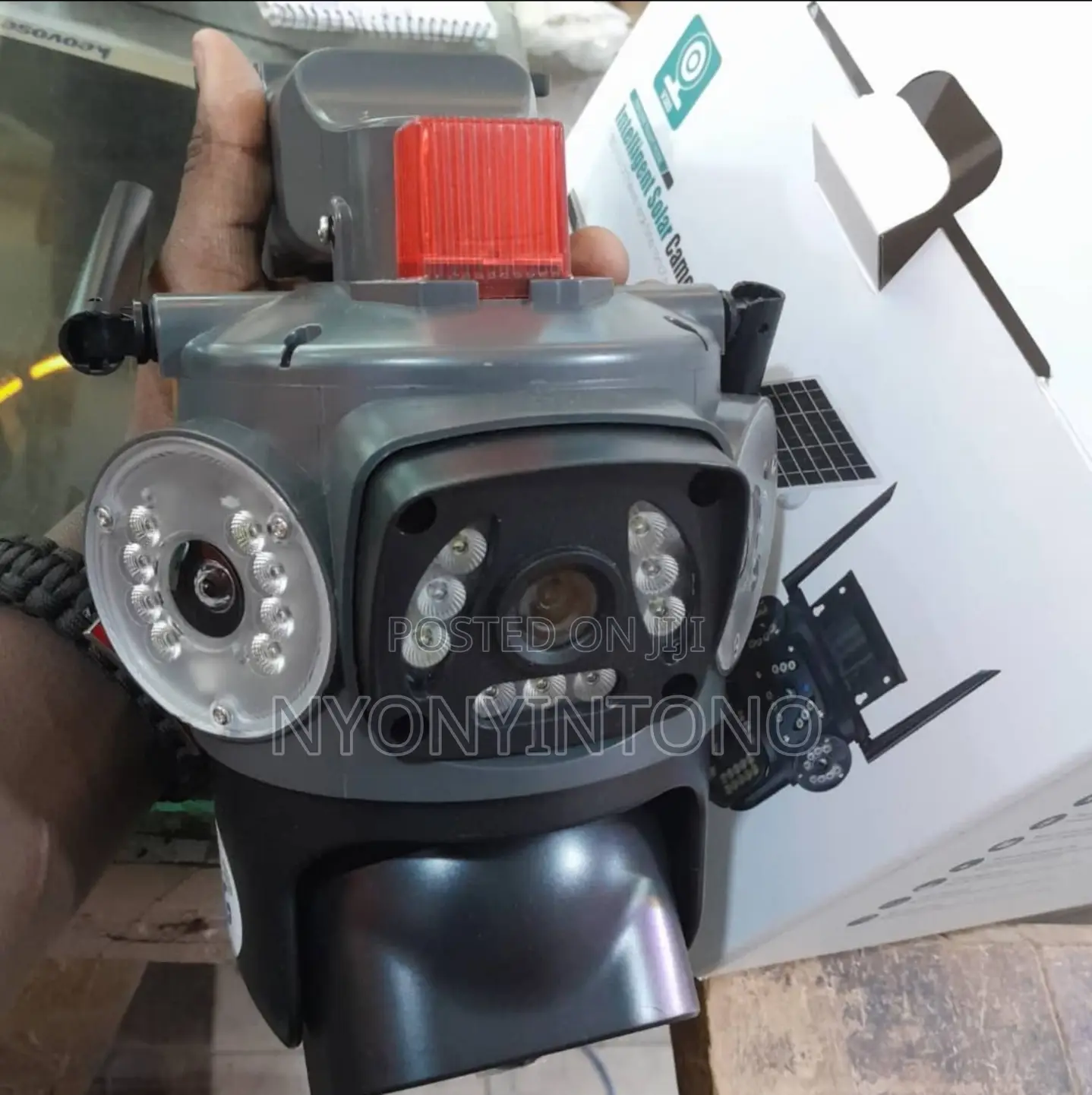 Solar Wireless Internet Ai Assisted Camera With Alarm