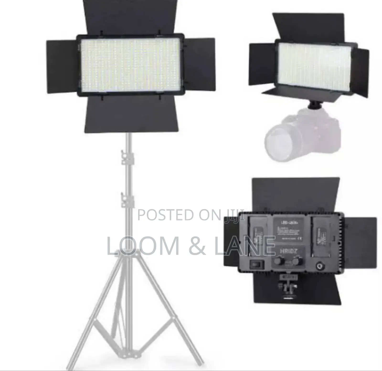 Led Professional Photo Video Light Kit Pro