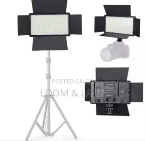 Led Professional Photo Video Light Kit Pro