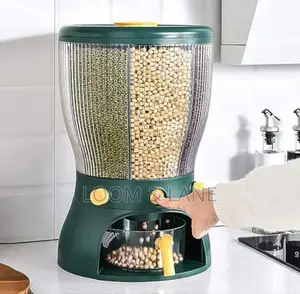 Multifunctional Insects Proof Rotating Food Storage Box