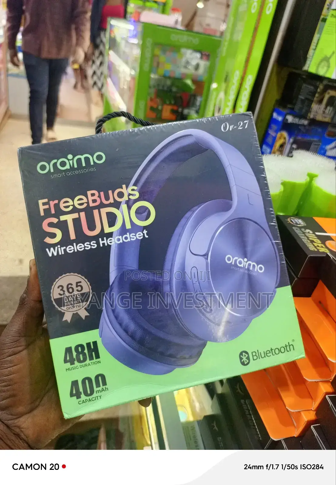Wireless Headphones. Oraimo Free Buds Studio
