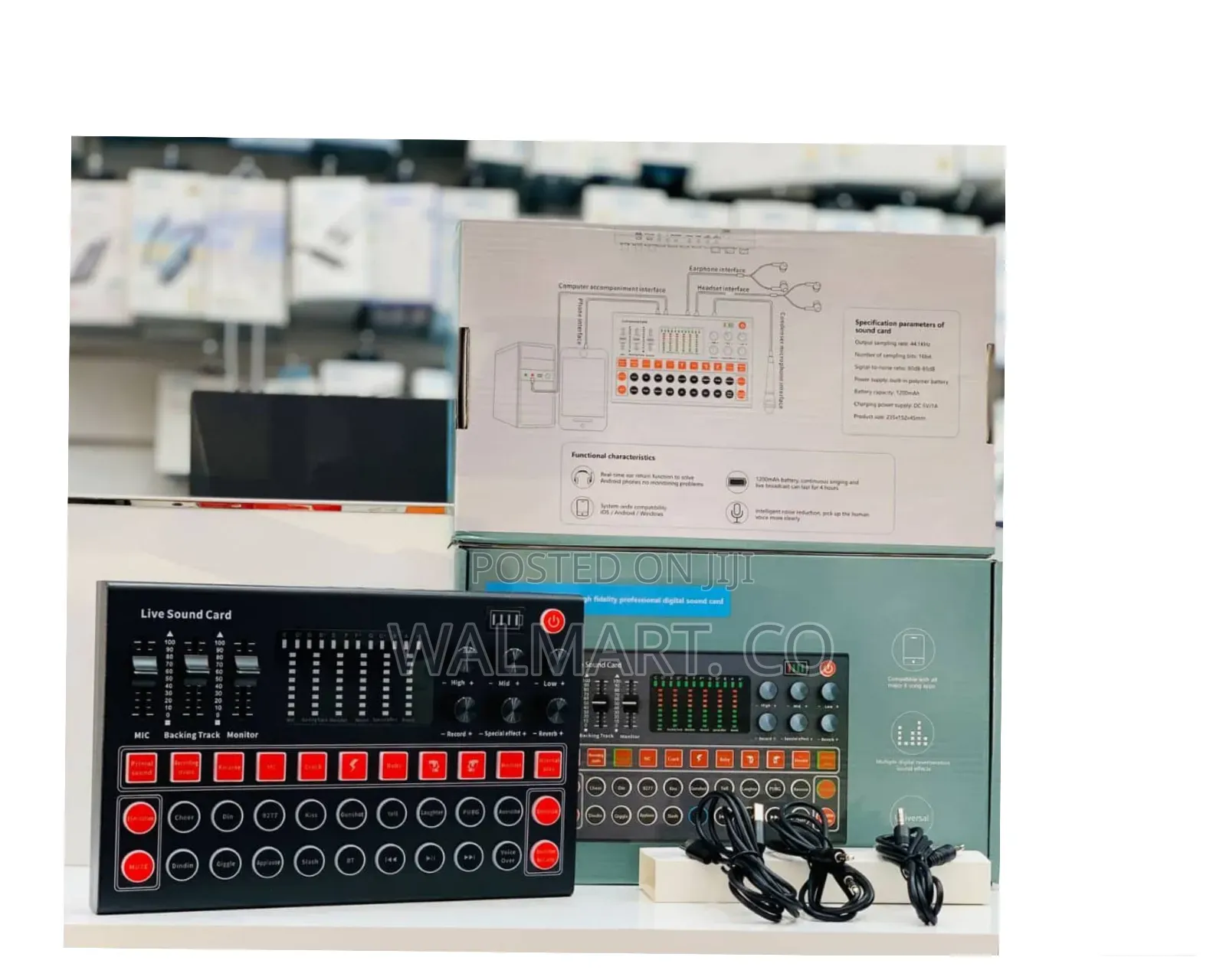 M9 Audio Interface Sound Card Audio Mixer