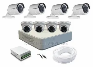 8 Channel Hik Vision CCTV Camera System Kit Quok