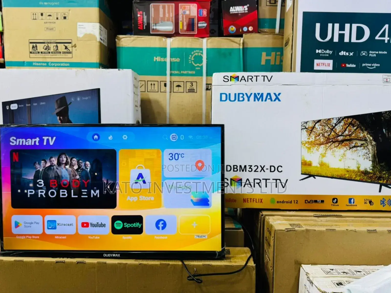 Dubymax Smart Tv Solar 32