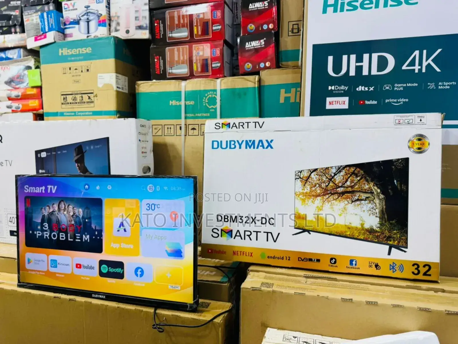 Dubymax Smart Tv Solar 32