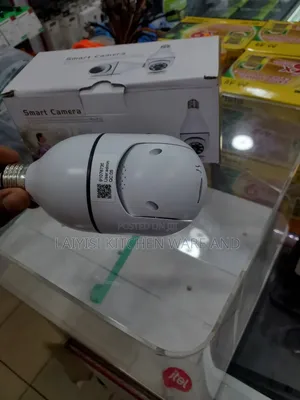 Smart Bulb Camera 180 Degree