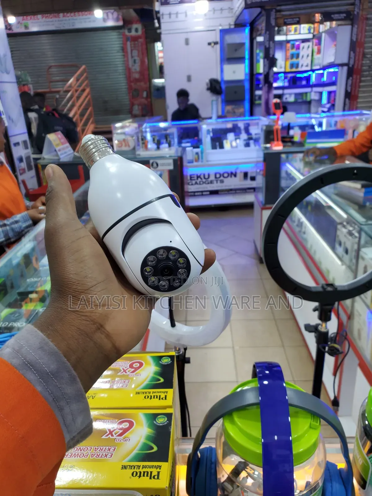 Smart Bulb Camera 180 Degree