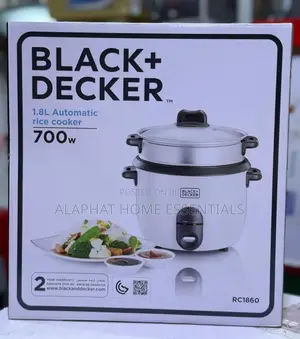 Black+Decker Automatic Rice Cooker 1.8ltrs 110