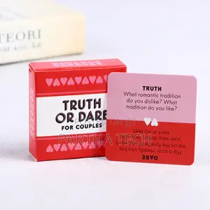 Truth or Dare Are Cards for Couples and Adults