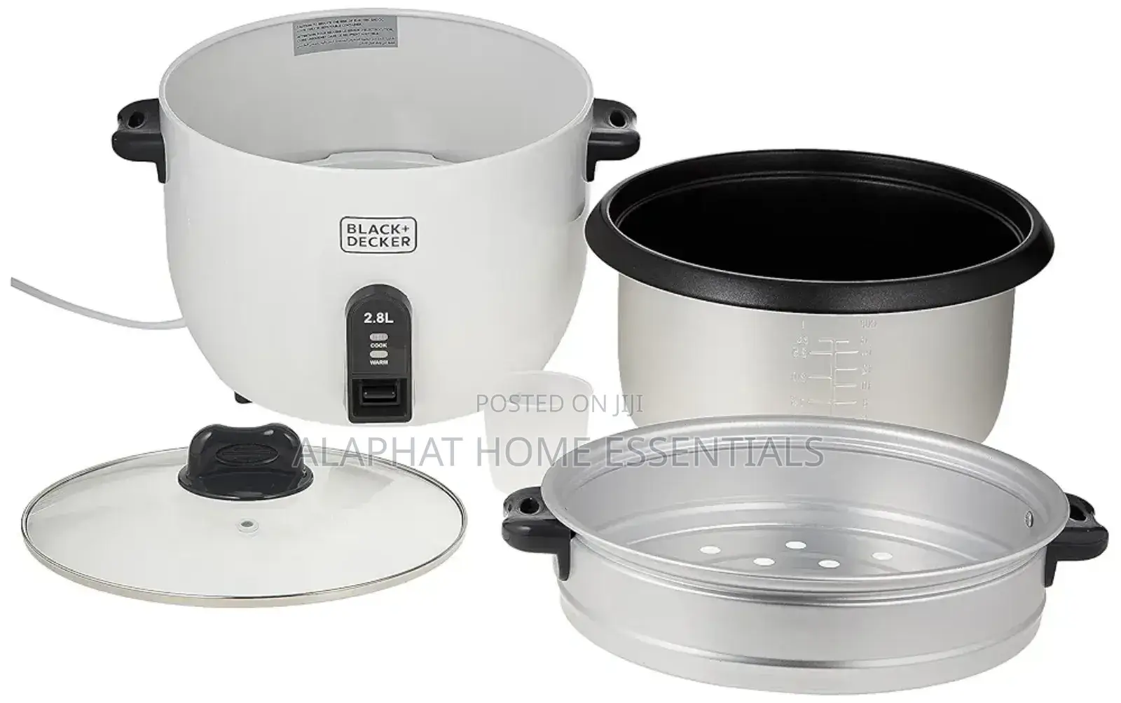 Black+Decker Automatic Rice Cooker 2.8litres