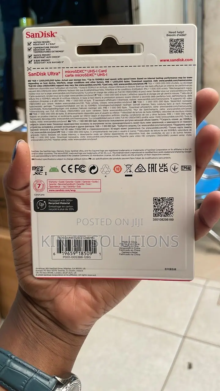 128 X Micro Sd Card Sandisk.