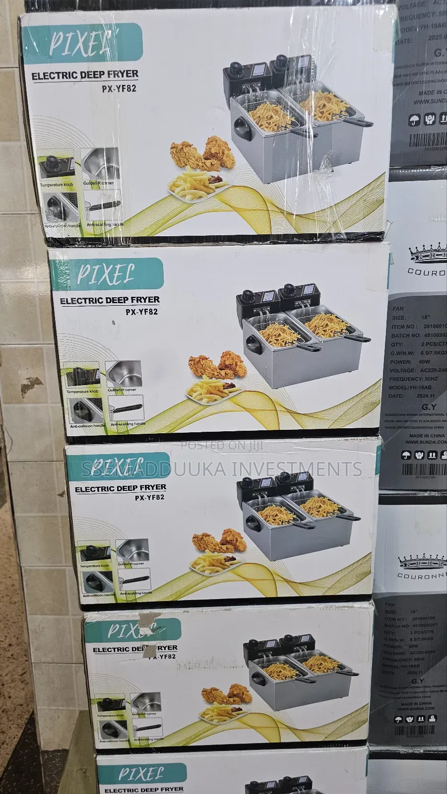 Pixel Singe Electric Deep Fryer