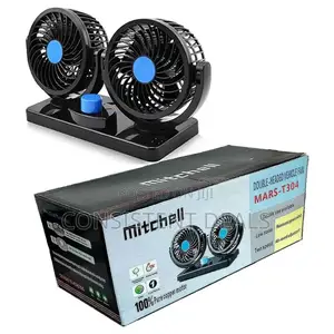 Double Headed Vehicle Fan
