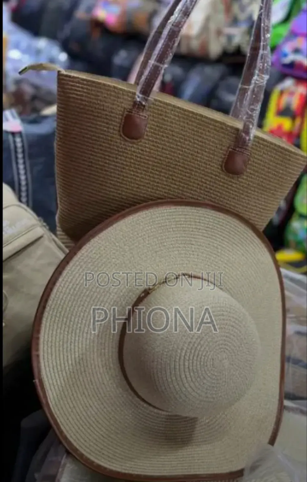 Two Piece Hat and Bag