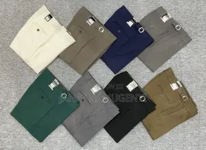 Beltless Trousers in Different Colors and Sizes