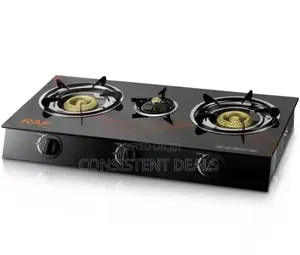 Raf 3 Burner Countertop Gas Stove