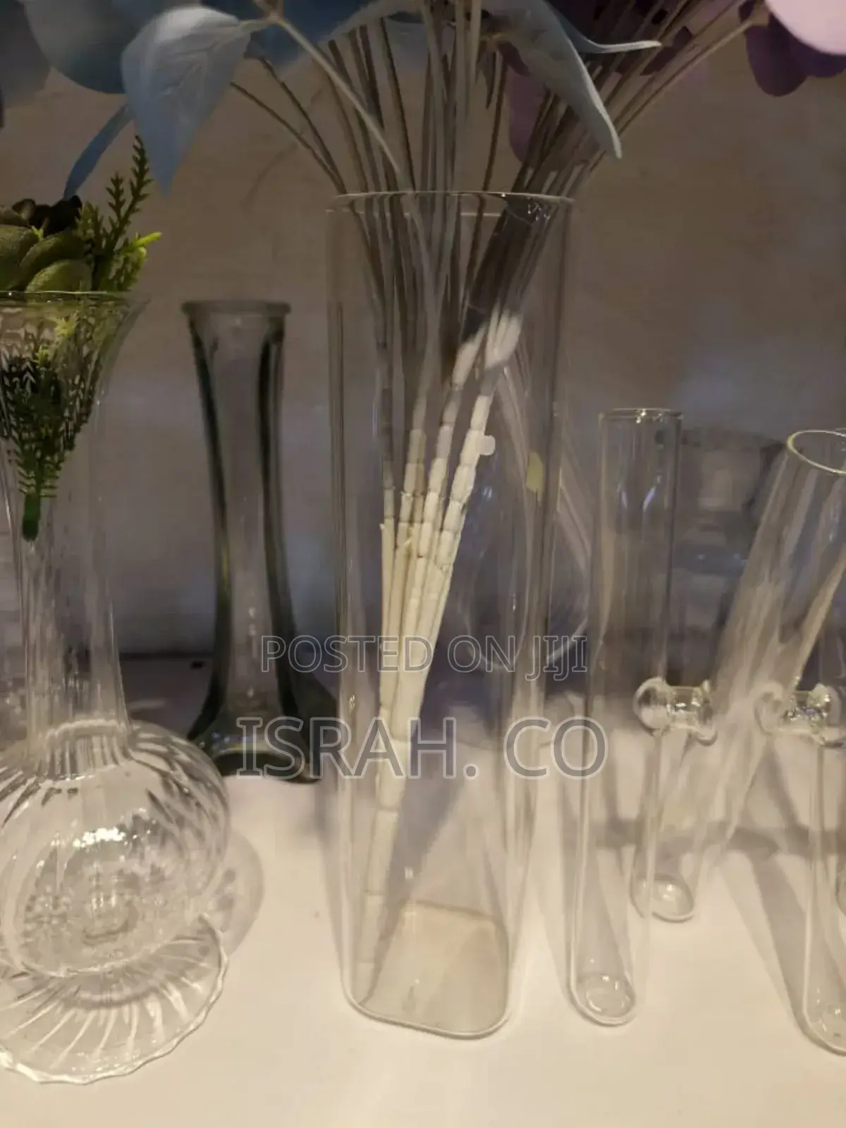 Modern Art Twists Ceramic Flower Vase, Irregular Shaped