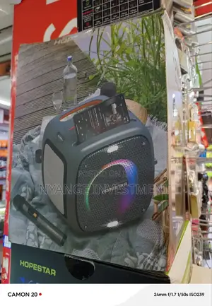 Hopestar Portable Bass Speaker.