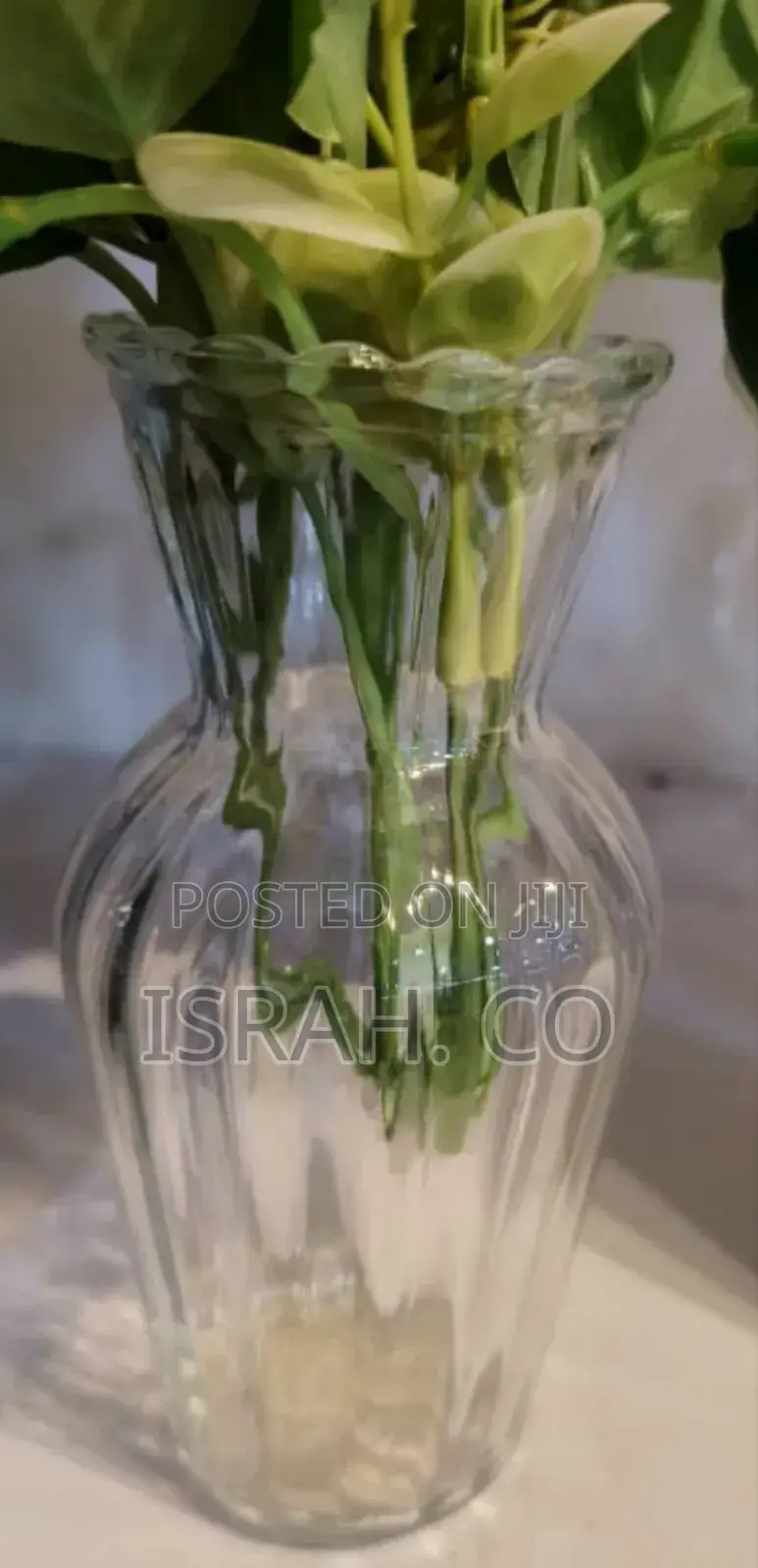 Modern Art Twists Ceramic Flower Vase, Irregular Shaped