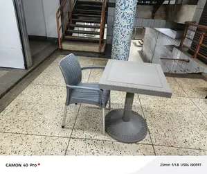 Reading Table Plastic and Chair