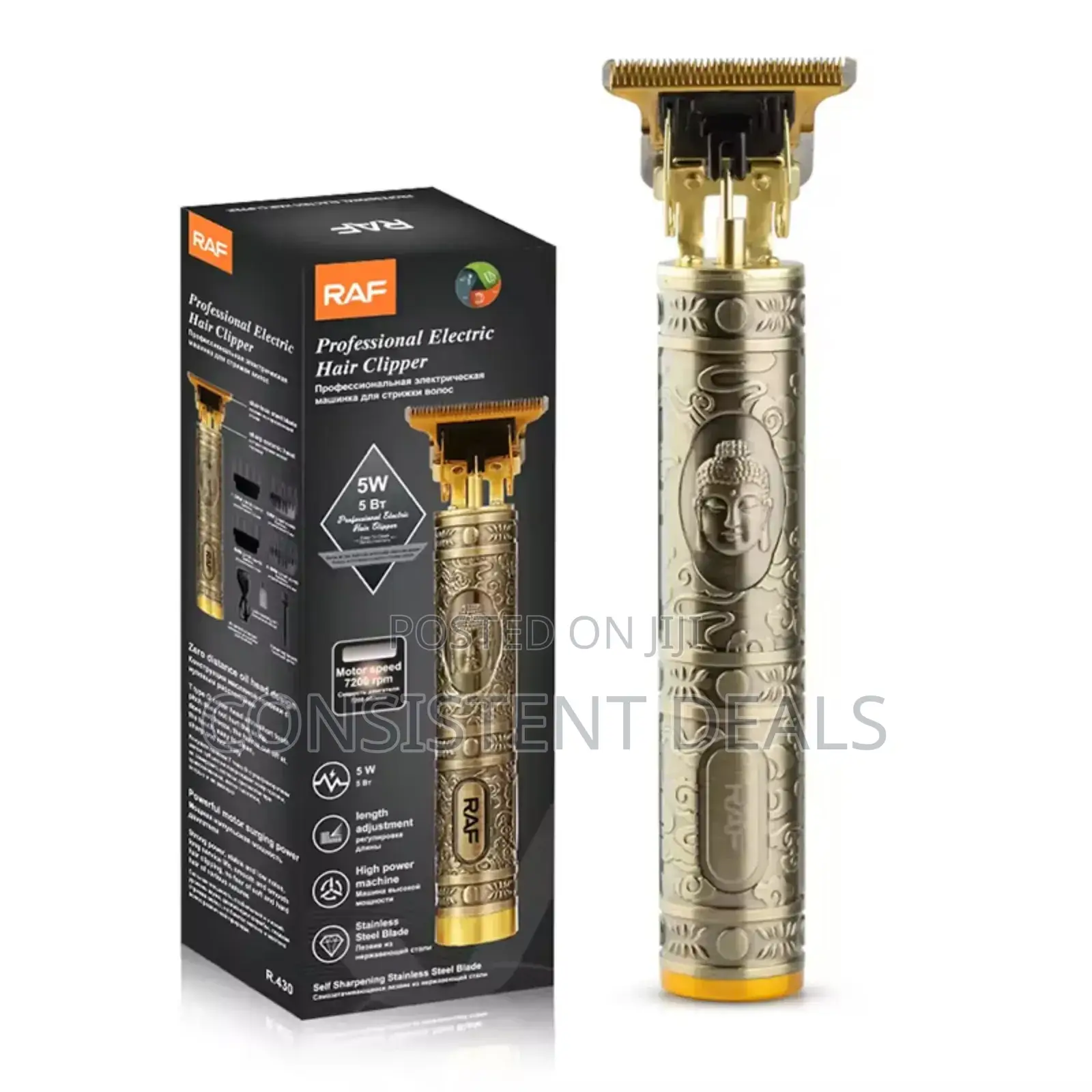 Raf Rechargeable Hair Clipper