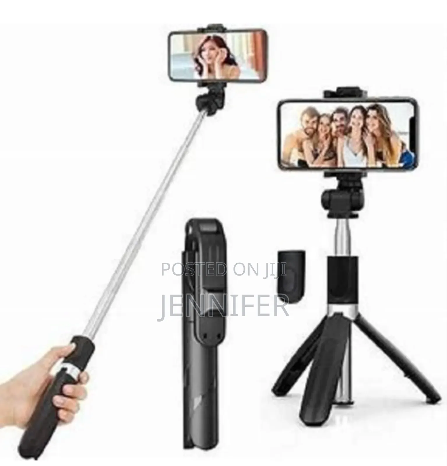 Multifunctional Wireless Selfie Stick