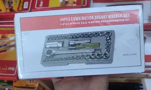 40 PCS Combination Socket Wrench Set