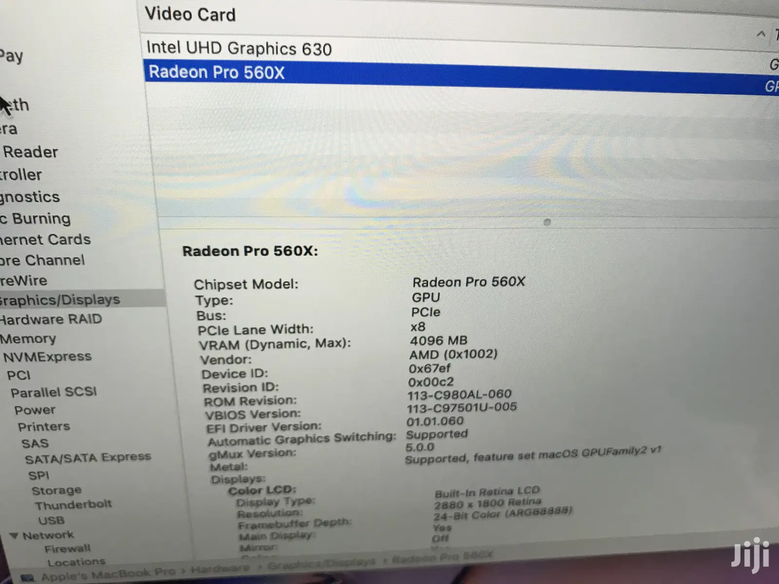 New Laptop Apple MacBook Pro 16GB Intel Core i7 SSD 512GB