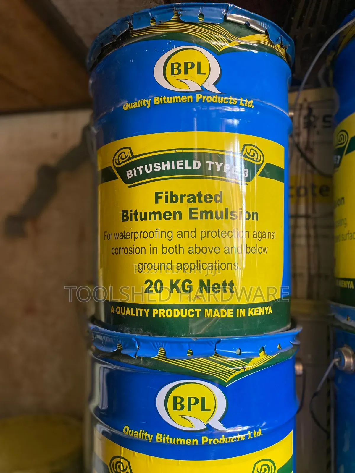 Fibrated Bitumen Emulsion, Bitushield