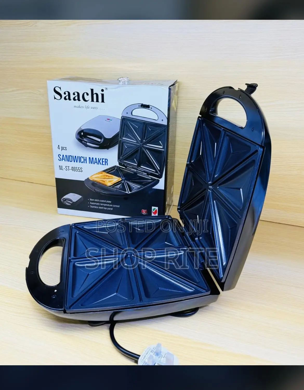 Saachi 4 Pics Sandwich Maker