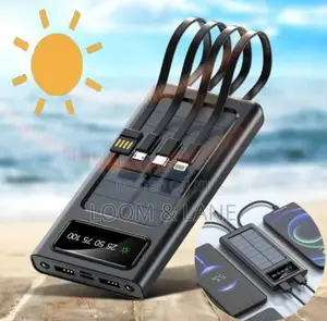 Portable Charger Solar Powerbank 20000mah