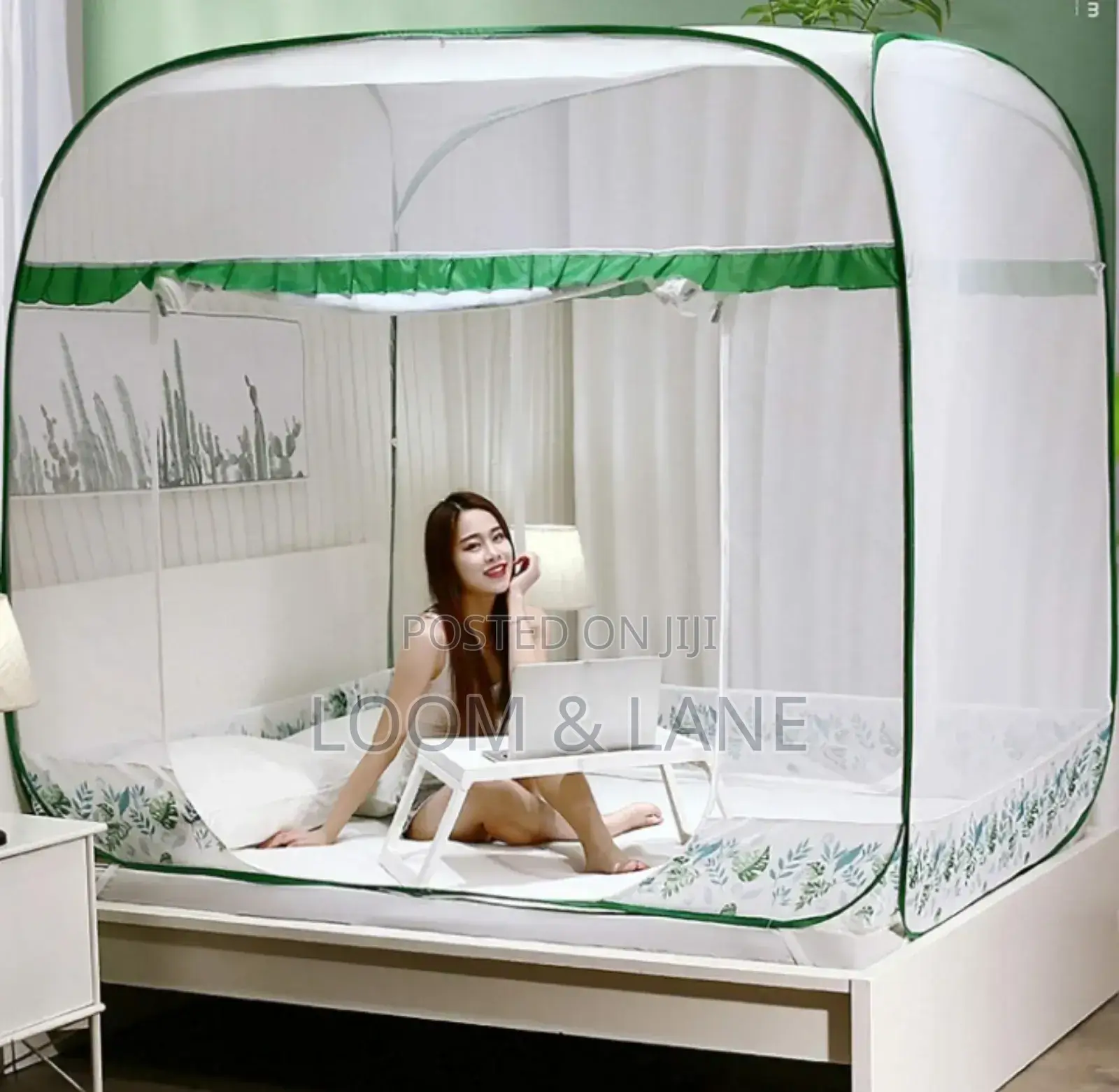 Mosquito Net Pop Up Doppelt Bed Canopy