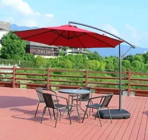The Swimming Pool Umbrella With Base