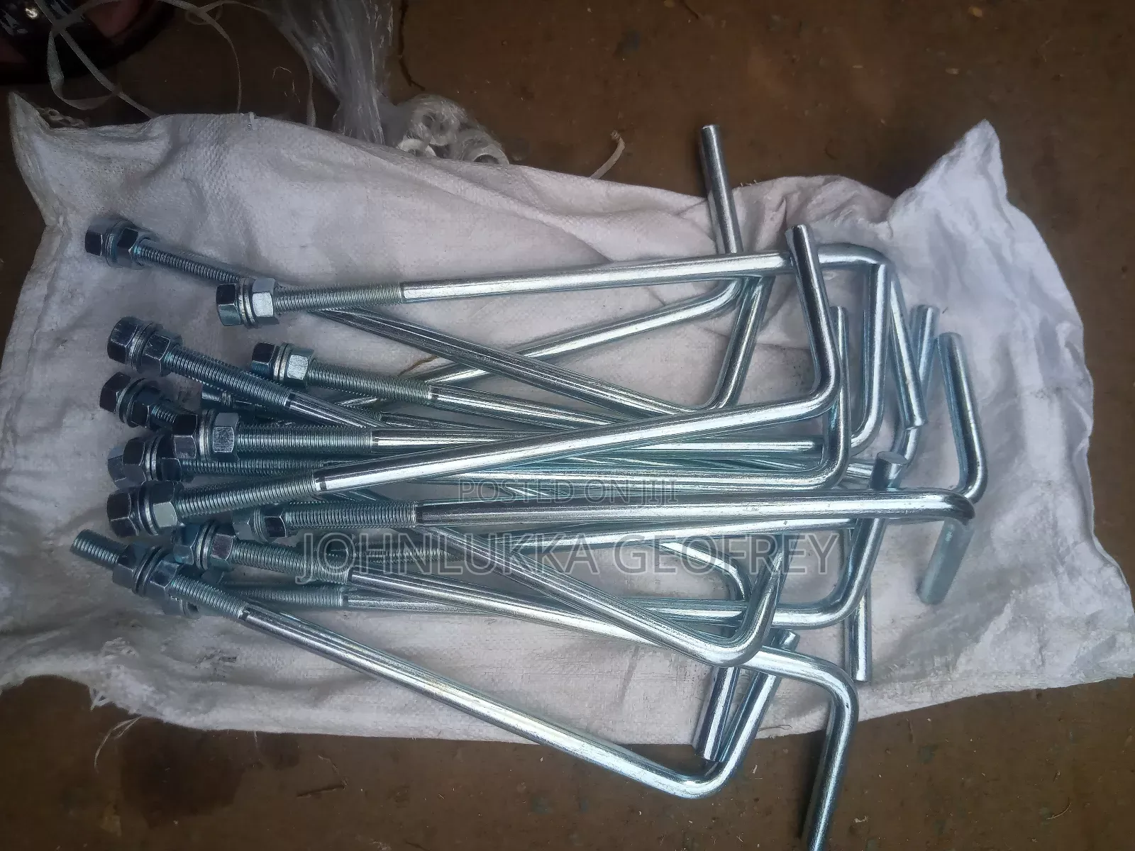 Foundation J Bolts in All Size and Types