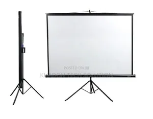 200×200 Tripod Projector Screens Available
