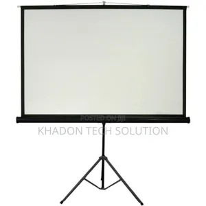 200×200 Tripod Projector Screens Available
