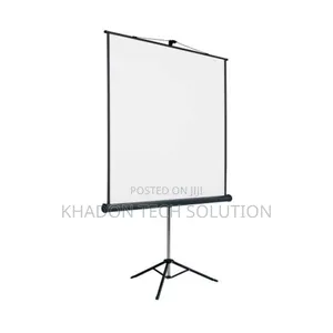 Projector Screens on Tripods 180×180 Available