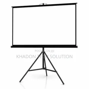 Projector Screens on Tripods 180×180 Available