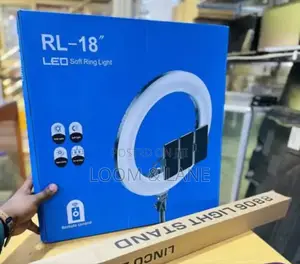 Remote Control Ring Light 18inch