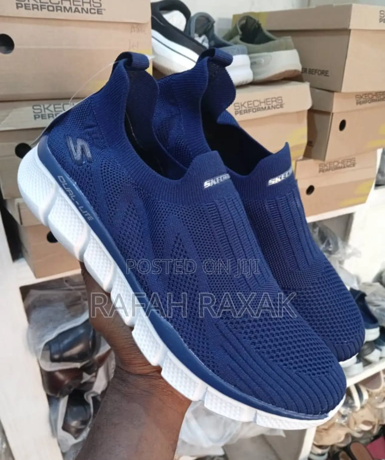 Original Skechers Daul-Lite Flex Resilient Slip On’S Sneaker