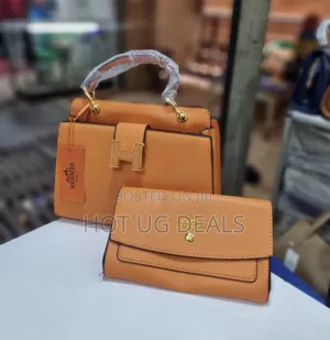 2pcs Ladies Classic Handbag - Colour May Vary