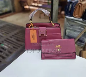 2pcs Ladies Classic Handbag - Colour May Vary