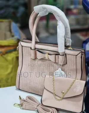 2pcs Ladies Classic Handbag - Colour May Vary